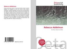 Rebecca Addelman kitap kapağı