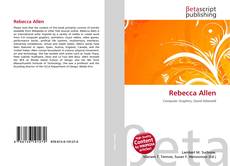 Couverture de Rebecca Allen