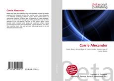 Carrie Alexander的封面