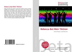 Rebecca Bat Meir Tiktiner的封面