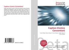 Capa do livro de Caption (Comics Convention) 