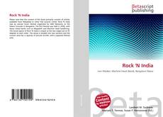 Capa do livro de Rock 'N India 