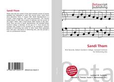 Sandi Thom kitap kapağı