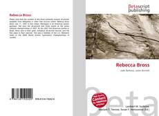 Buchcover von Rebecca Bross