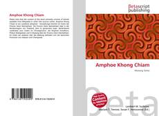 Buchcover von Amphoe Khong Chiam