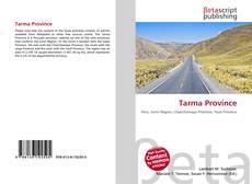 Copertina di Tarma Province