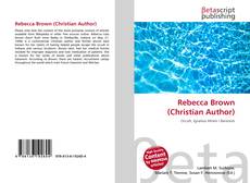 Portada del libro de Rebecca Brown (Christian Author)