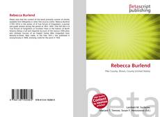 Copertina di Rebecca Burlend