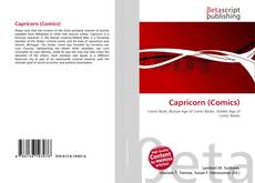 Copertina di Capricorn (Comics)
