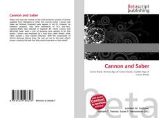 Portada del libro de Cannon and Saber