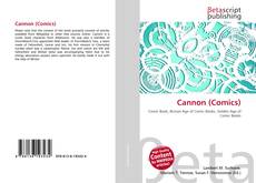 Capa do livro de Cannon (Comics) 