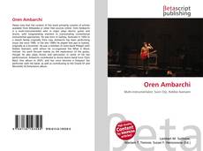 Portada del libro de Oren Ambarchi