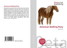 American Walking Pony的封面