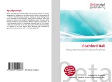 Portada del libro de Rochford Hall