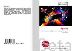 Portada del libro de Byrrah
