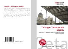 Portada del libro de Taronga Conservation Society
