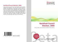 Rochford Council Election, 2006 kitap kapağı