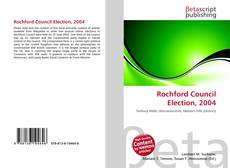 Обложка Rochford Council Election, 2004