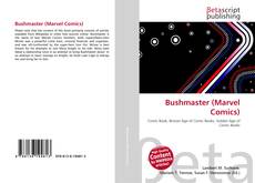 Bushmaster (Marvel Comics)的封面