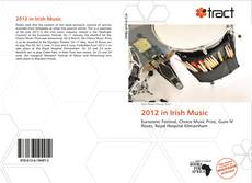 Copertina di 2012 in Irish Music