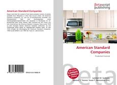 Capa do livro de American Standard Companies 