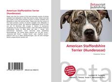Portada del libro de American Staffordshire Terrier (Hunderasse)