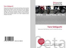 Portada del libro de Taro Sekiguchi