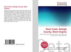 Portada del libro de Rock Creek, Raleigh County, West Virginia
