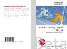 Capa do livro de National Hurling League 1964–65 