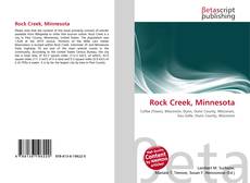 Capa do livro de Rock Creek, Minnesota 