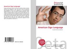 American Sign Language的封面