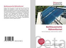 Portada del libro de Barkhausensche Röhrenformel