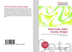 Portada del libro de Rock Creek, Baker County, Oregon