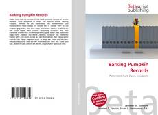 Capa do livro de Barking Pumpkin Records 
