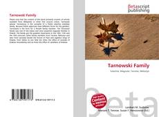 Portada del libro de Tarnowski Family