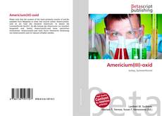 Portada del libro de Americium(III)-oxid