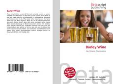 Barley Wine kitap kapağı