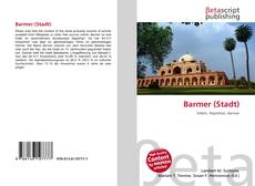 Bookcover of Barmer (Stadt)