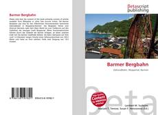 Capa do livro de Barmer Bergbahn 