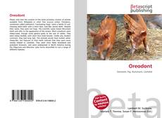 Oreodont kitap kapağı