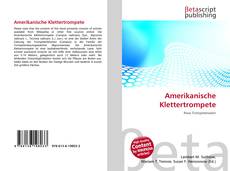 Amerikanische Klettertrompete kitap kapağı