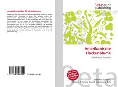 Amerikanische Flockenblume的封面