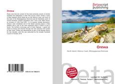 Portada del libro de Orewa