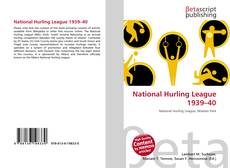 Portada del libro de National Hurling League 1939–40