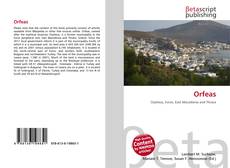 Capa do livro de Orfeas 