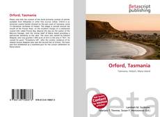 Orford, Tasmania kitap kapağı