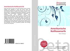 Borítókép a  Amerikanische Rotflossenorfe - hoz