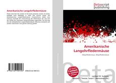 Couverture de Amerikanische Langohrfledermäuse