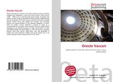 Обложка Oreste Vaccari