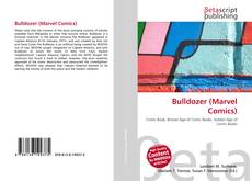 Bulldozer (Marvel Comics)的封面